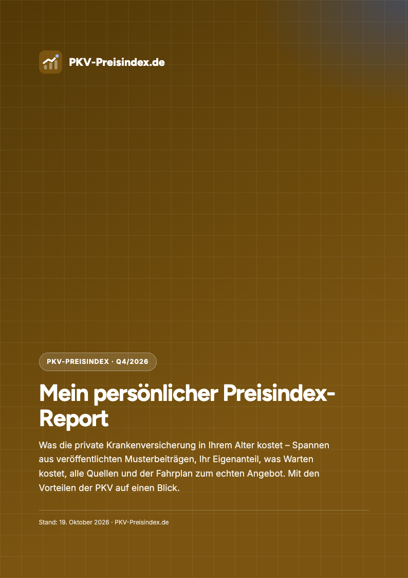 Cover des persönlichen Preisindex-Reports